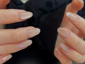 ミリミリ(mili mili)の写真/気軽におしゃれを楽しめるシンプル系のネイルが得意なサロン♪[ワンカラ―/グラデーション/フレンチネイル]