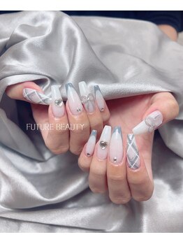 フューチャー 新大久保(FUTURE)/チェックネイル