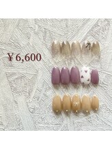 フラワーネイル 古河店(Fleur nail)/1月・2月定額デザイン☆¥6,600