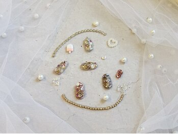 べリンダ 高崎店(BELINDA)の写真/年末年始に◎華やかに女子力UP♪【時間内付け放題☆持ち込みデザインOK】キラキラネイルで冬の主役に♪