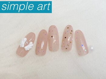 【定額】シンプルアート