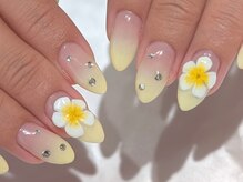 お花ネイル