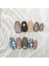 ネイルサロン ル リアン(Nailsalon Le lien)/冬デザイン