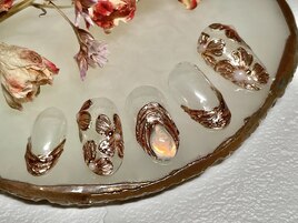 ピンクゴールド　￥9090