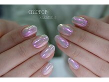 カカネイルズ(Kaka nails)/お大人上品なミラーネイル