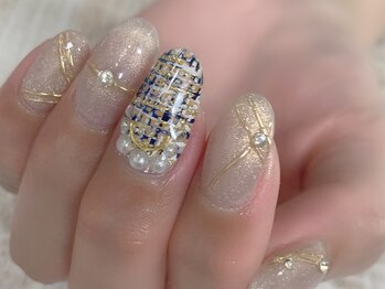 カラーズ(colors.)/ツイード×きらきら×ミラー。