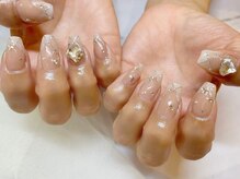 リベレ 福島店(LIBELLE)/フレンチネイル/ホワイトネイル