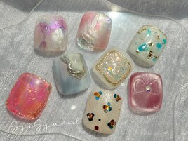 Foot親指アート￥7150→￥6930