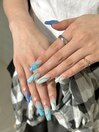 夏グラデーションネイル☆