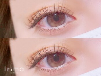 イリマ 三宮店(Irima)の写真/[三宮/上下まつげパーマ/フラットラッシュ］アイライン不要なボリュームeye,ナチュラルに盛りたい方も◎