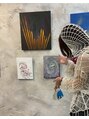 ソルナ ウメダ(Soluna UMEDA) 最近アート展に自分の絵を出展しました!