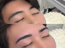 エムズアイブロウ 大和西大寺(M’sアイブロウ)/メンズハリウッドブロウリフト