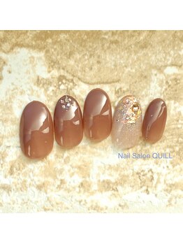 ネイルサロン クイル(QUILL)/12月ちょこっとアート（２）