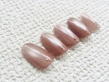 サローネ レジーナ(salone Regina)/水光/冬ネイル/ホワイト