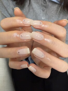 美フレイヤ 四条烏丸店(美FREYJA)/ホワイトネイル