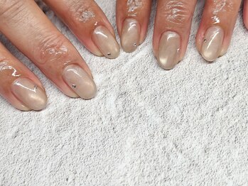 プロモート 岡山城下店(Promote)/上品ニュアンスネイル【岡山】