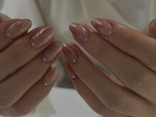 アイネイルズ 渋谷店(I nails)/【Karin.m】ミラーグラデラメ