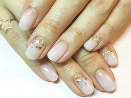 【スターホログラムネイル】