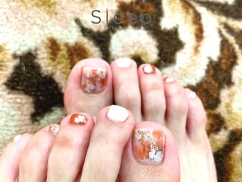 スリープ 中目黒(Sleep nakameguro)/Hiromi/フットネイル¥13200