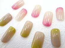 ネイルサロン クイール 小山店(NAIL SALON QUILL)/カラーベースカラーグラデ