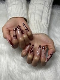 チェックとフレンチ