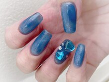 キャッツアイ東京 新宿店(Cat's eye TOKYO)/ブルーのマグネット