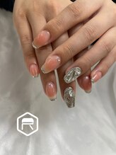 東海最大級ネイルサロン by レディスペネイル 名駅店/チークネイル