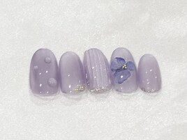 梅雨ネイル