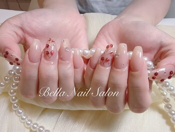ベラーネイルサロン(Bella Nail Salon)/持ち込みデザインチェリーネイル