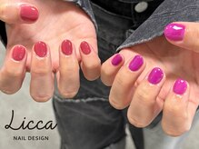 リッカ 鍋島店(Licca)/ワンカラーネイル