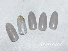 アンジュネイル(Angenail)/ミラーフレンチ