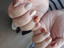 ジル(JILL.)/キラキラ鼈甲ネイル