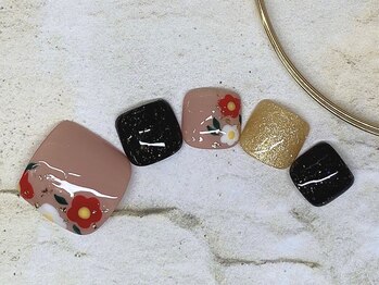 アルセア 上野御徒町店(Alcea)/フット 正月 花 和装 箔