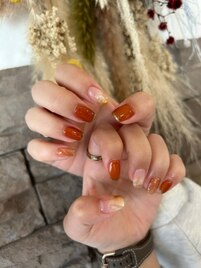 秋ネイル