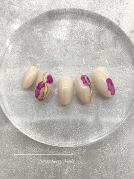 ストロベリーネイルズ(StrawberryNails)/選べる定額デザインB