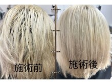 漢方頭療の雰囲気（漢方ヘッドスパには髪の毛に艶を出す効果もあります◎）