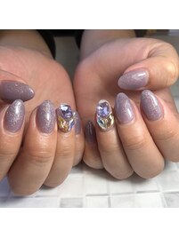 パープルネイル