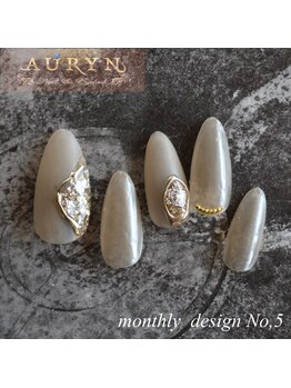 アウリン(AURYN)/2月限定monthly design No,5