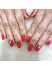 パラジェル　クリスマスネイル