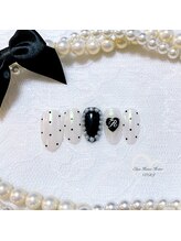 エルア ホノ ホノ(Elua Hono-Hono)/【推しネイル】SnowMan★黒担当