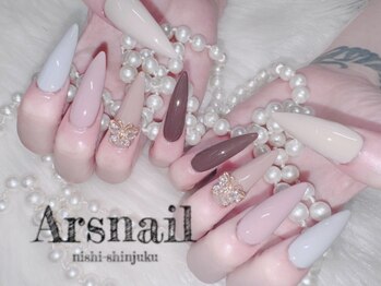 アルスネイル(Ars nail)/ロングワンカラーネイル