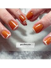 アンドムイ(and mui...)/スキニーフレンチネイル