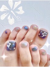 ザ バームシックス 銀座三丁目店(THE BALM six)/フットネイル/夏デザインネイル