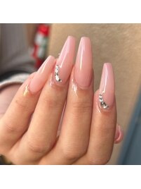 ワンカラー長さ出し