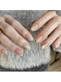 マグネット/ミラー/ゴールド