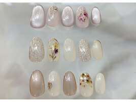 お花ネイル　シンプル