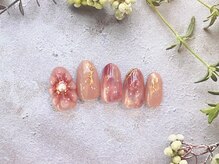 ルクール(Le Coeur)/ぷっくりフラワーネイル