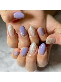 ニュアンスローズネイル