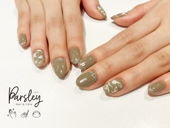 パスリー ネイルアンドケア(Parsley Nail&Care)/マーブルデザイン