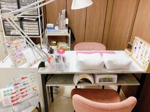 ココ(COCO)の雰囲気(店内写真1「おうちサロンでたのしく寛ぎながら可愛い手元に♪」)